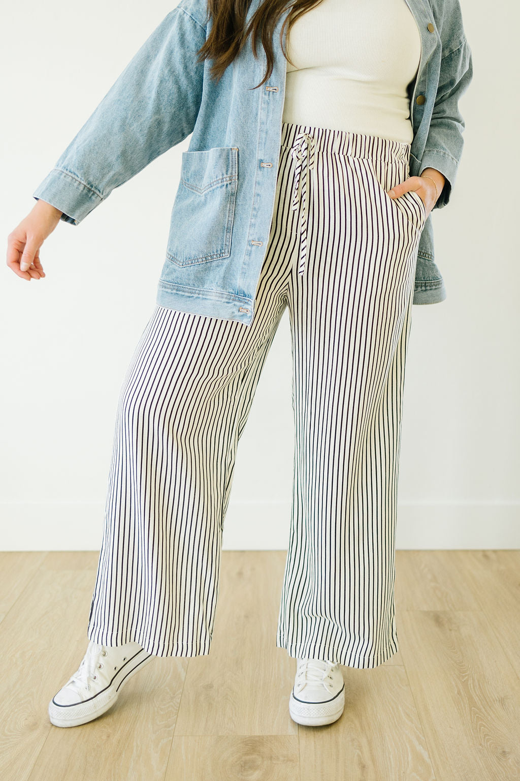 Dax Wide Leg Linen Pants