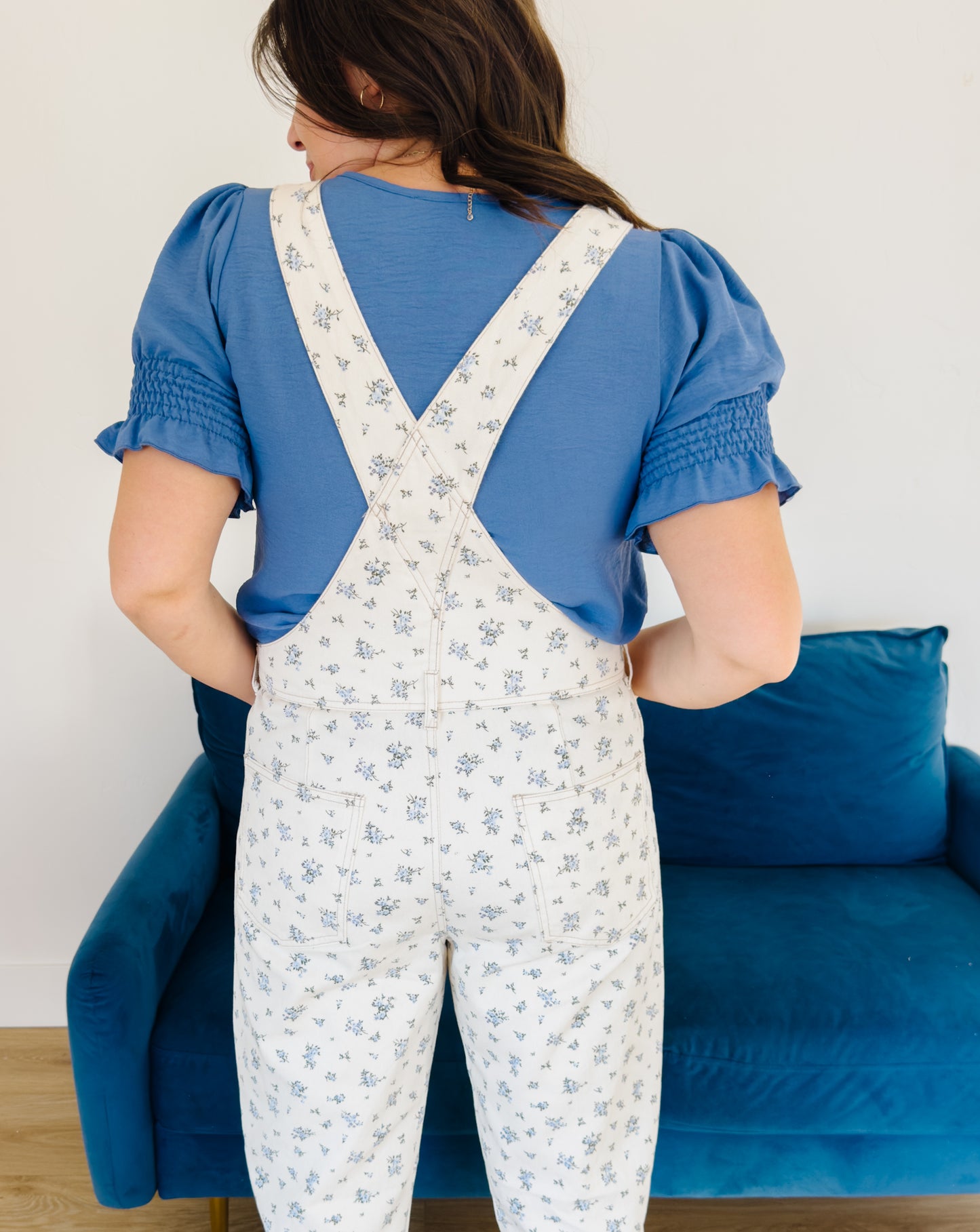 Myla Floral Overalls - Lettie Boutique