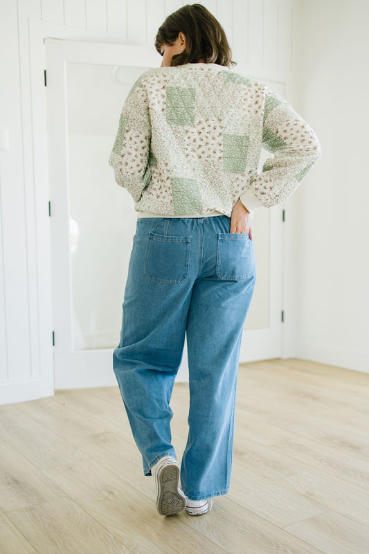 Lawson Drawstring Denim Pants - Lettie Boutique