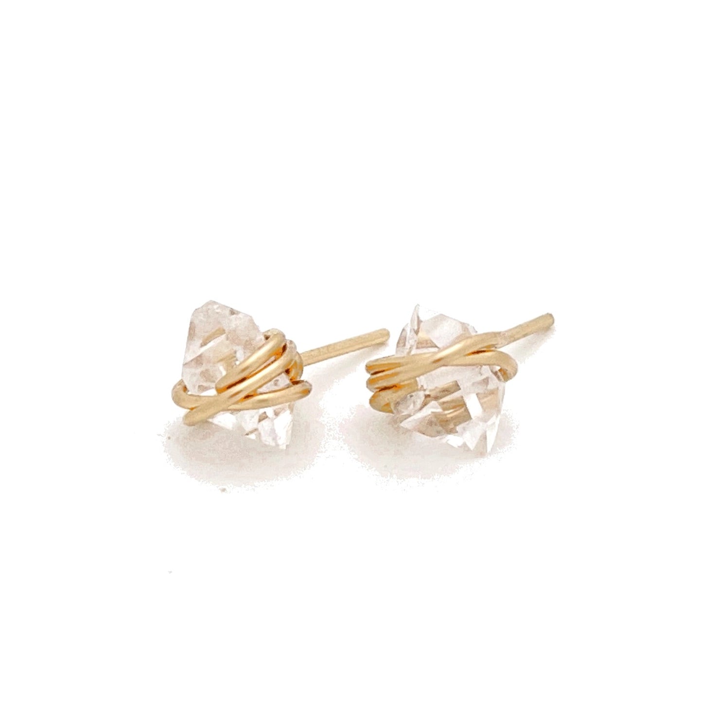 Herkimer Diamond Stud Earrings - Lettie Boutique