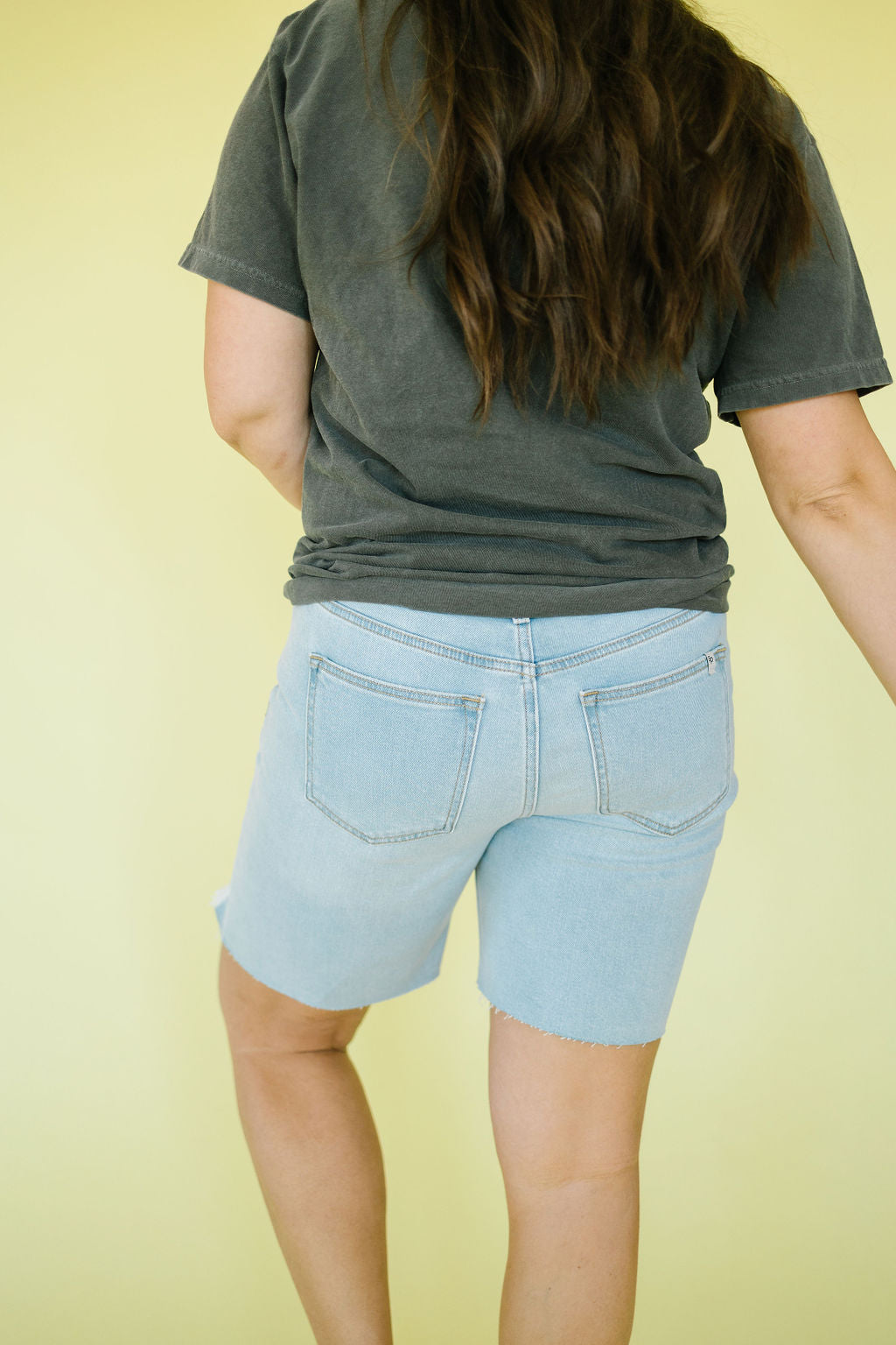 Jules Light Wash Bermudas