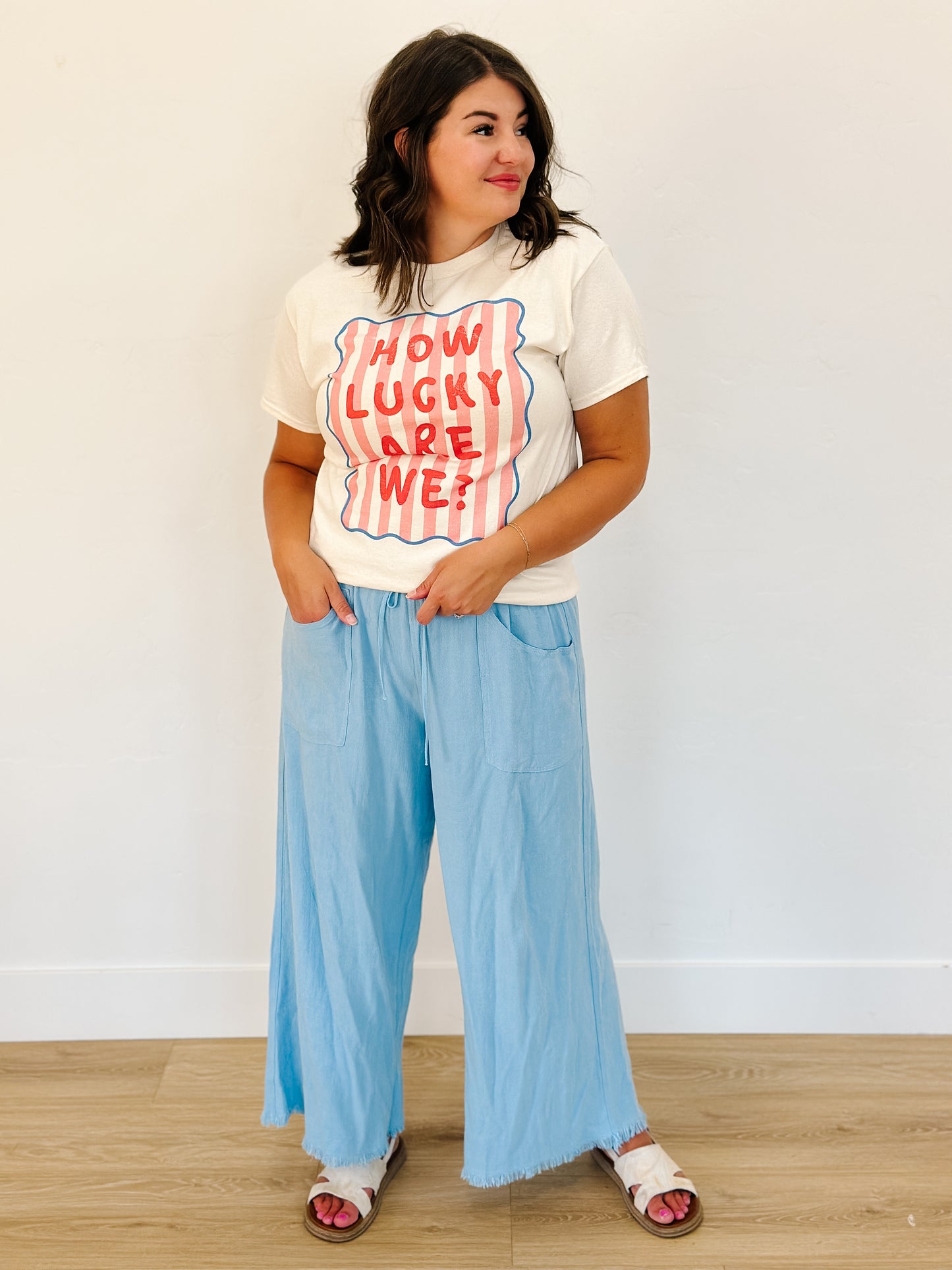 How Lucky Graphic Tee