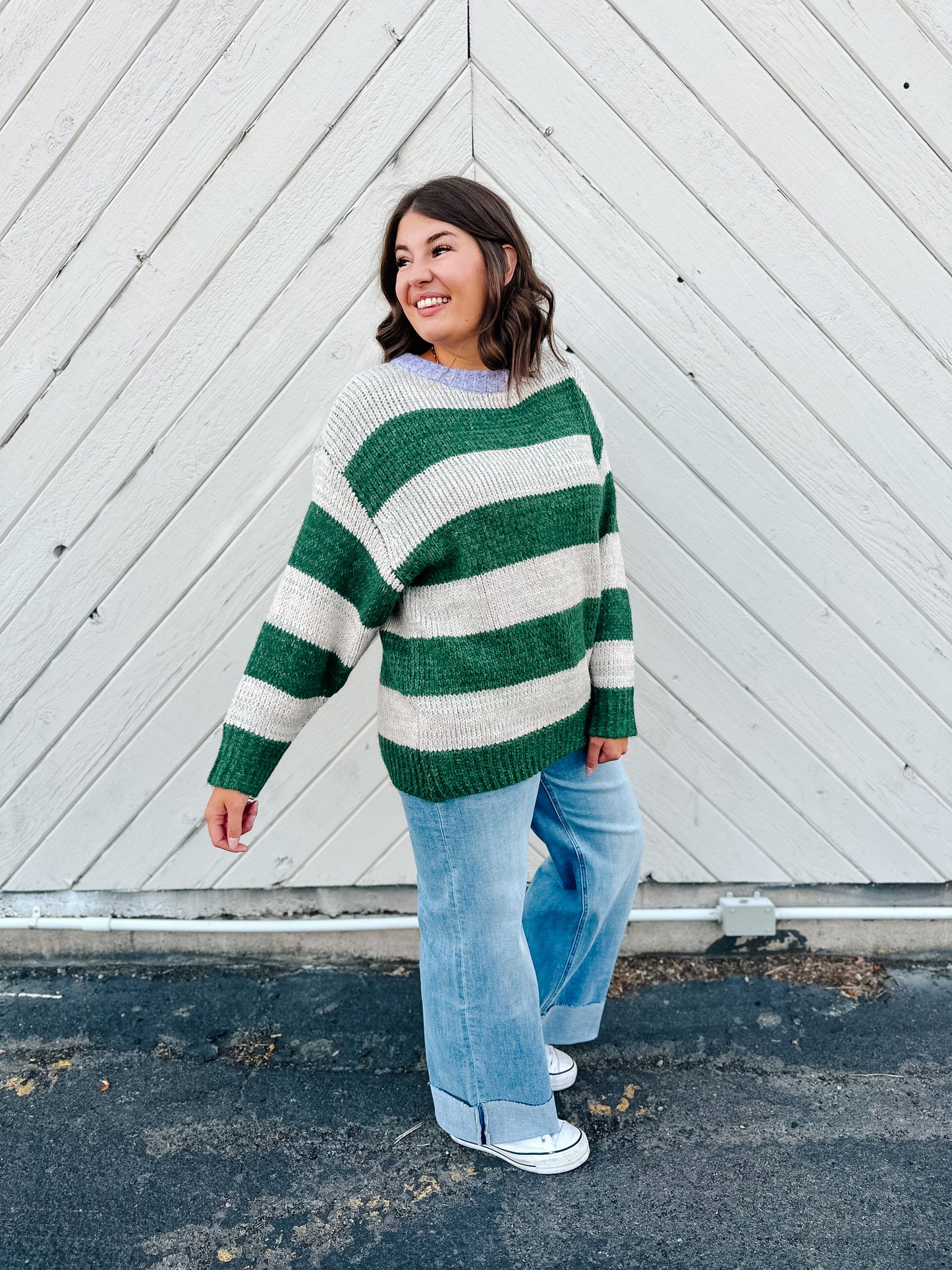 Callie Striped Sweater