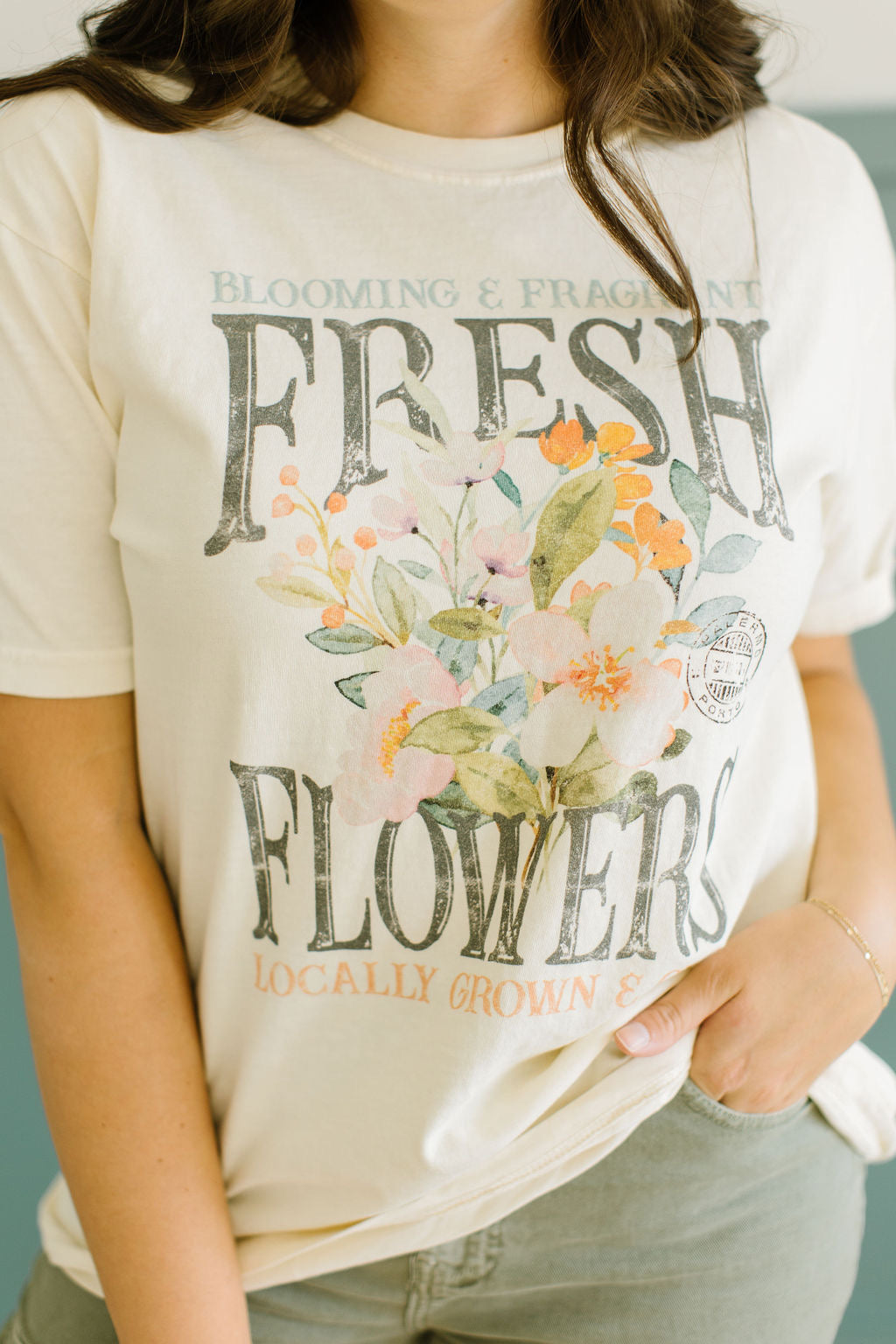 Fresh Flowers Graphic Tee