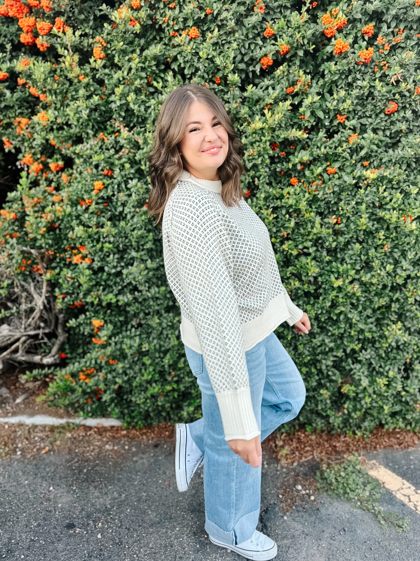Mila Patterned Sweater