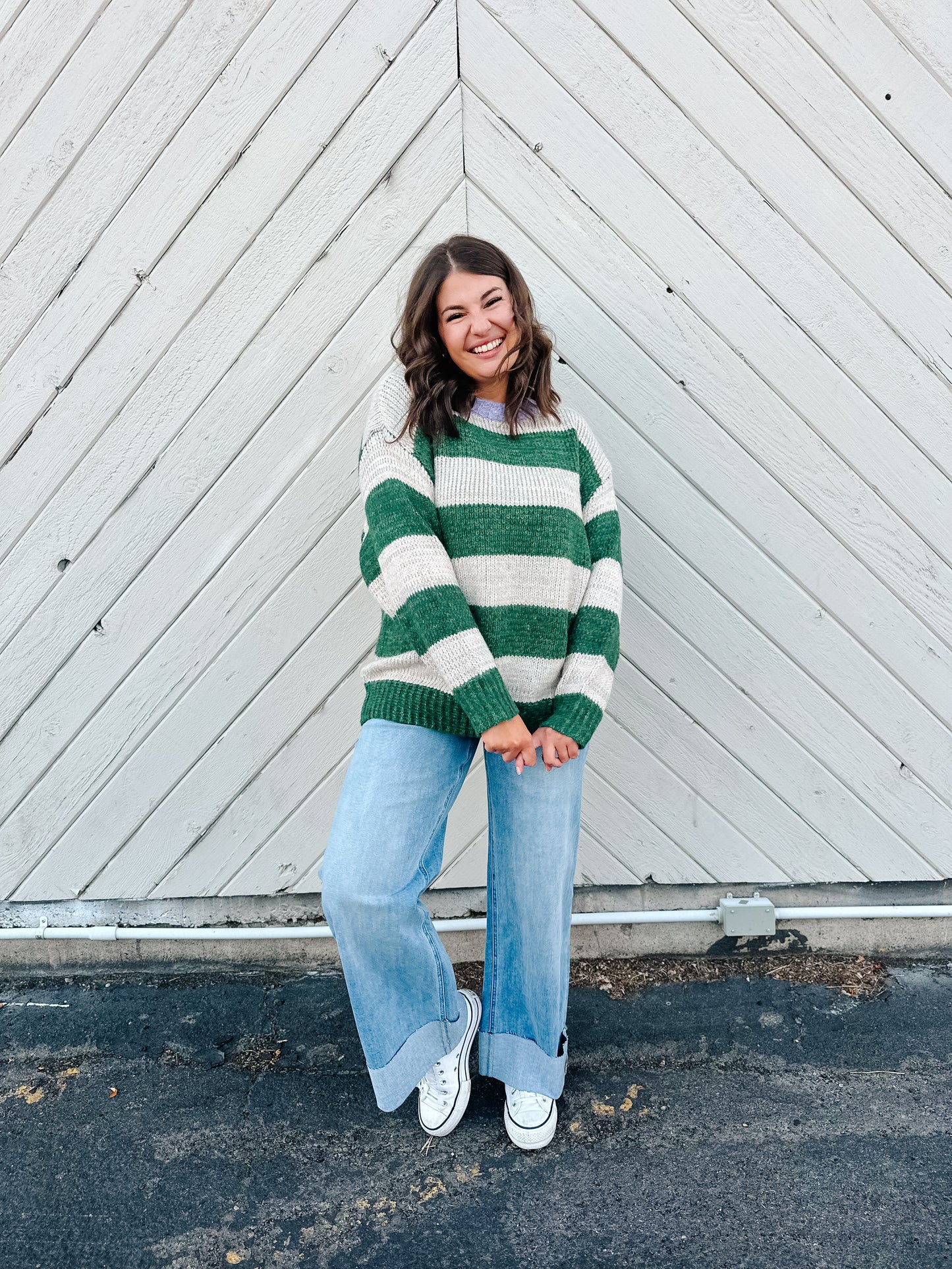 Callie Striped Sweater