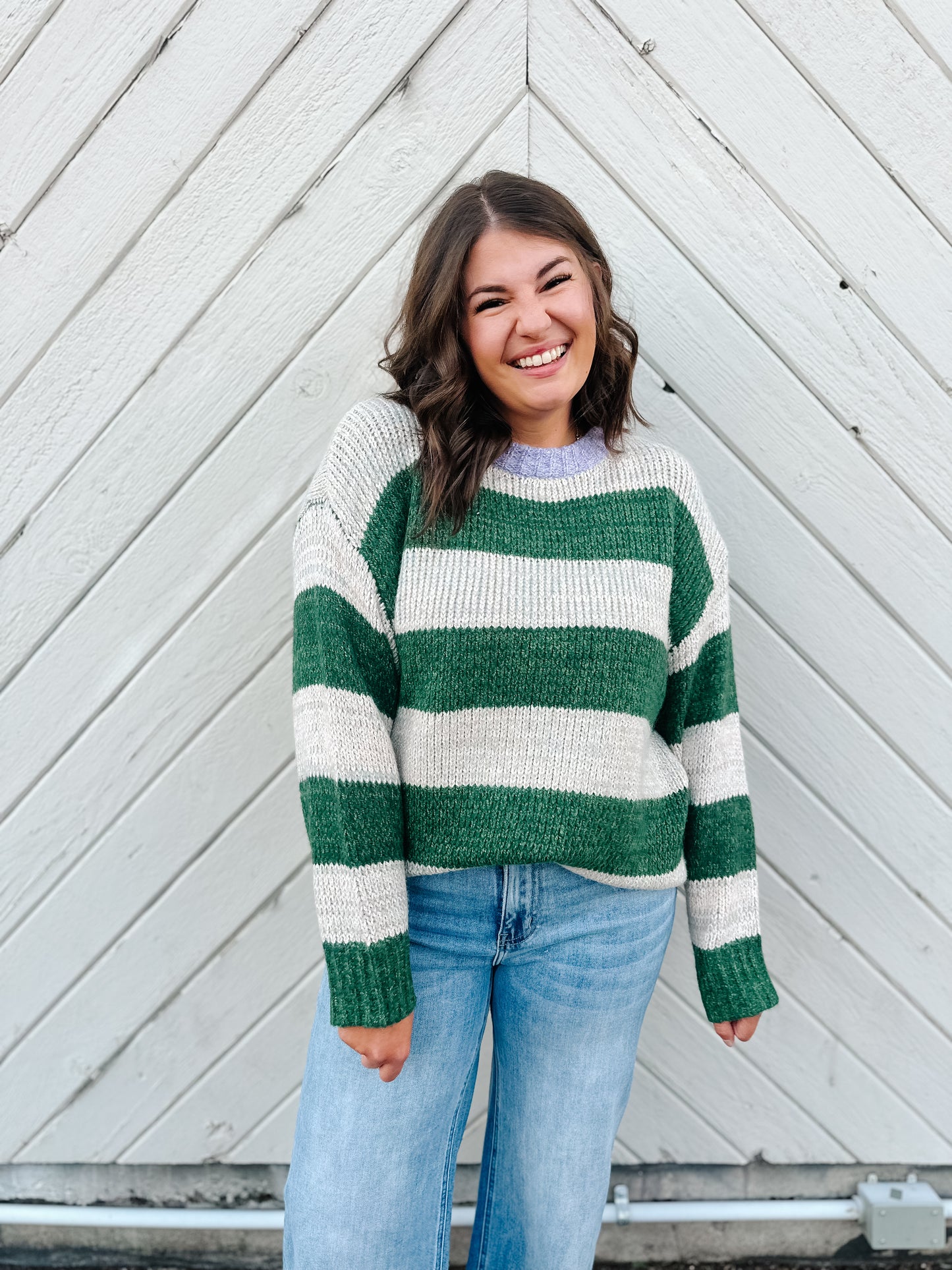 Callie Striped Sweater