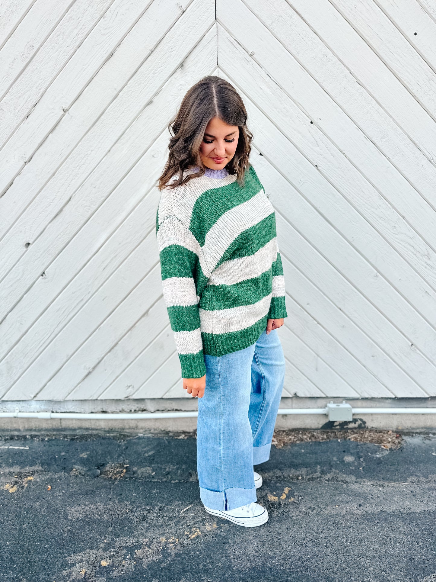 Callie Striped Sweater