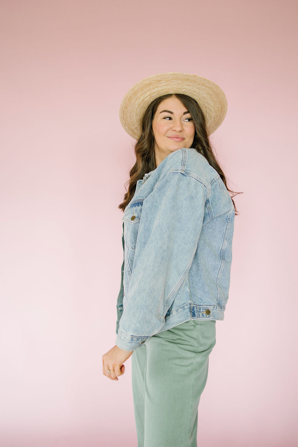 Milo Oversized Denim Jacket - Lettie Boutique