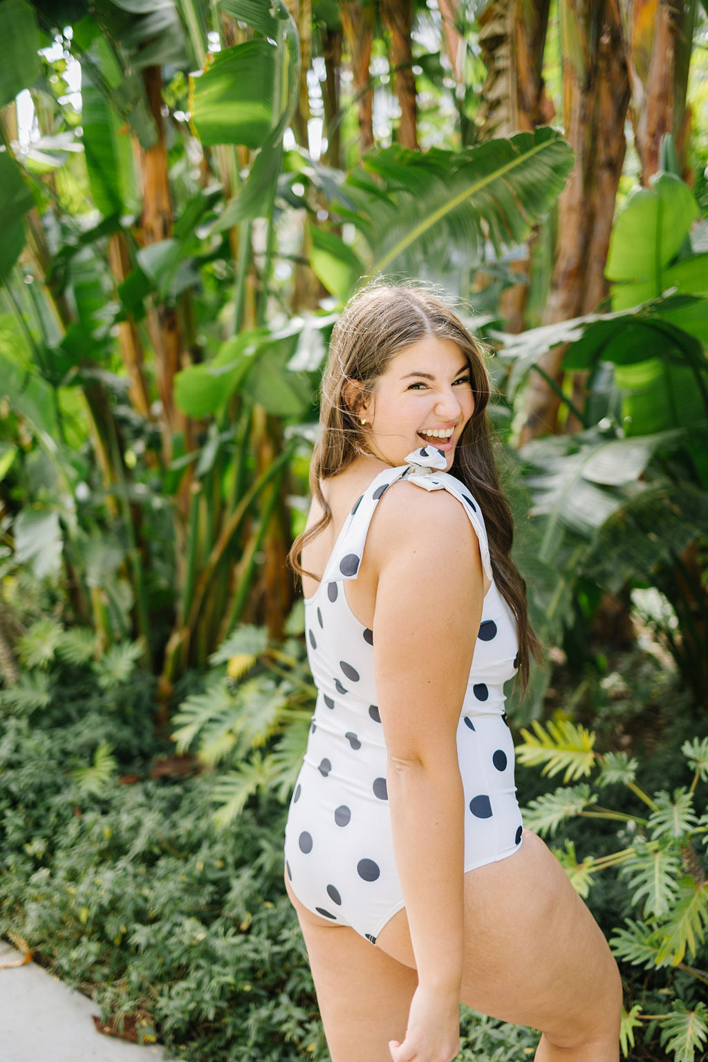 Audrey Polka Dot Swim