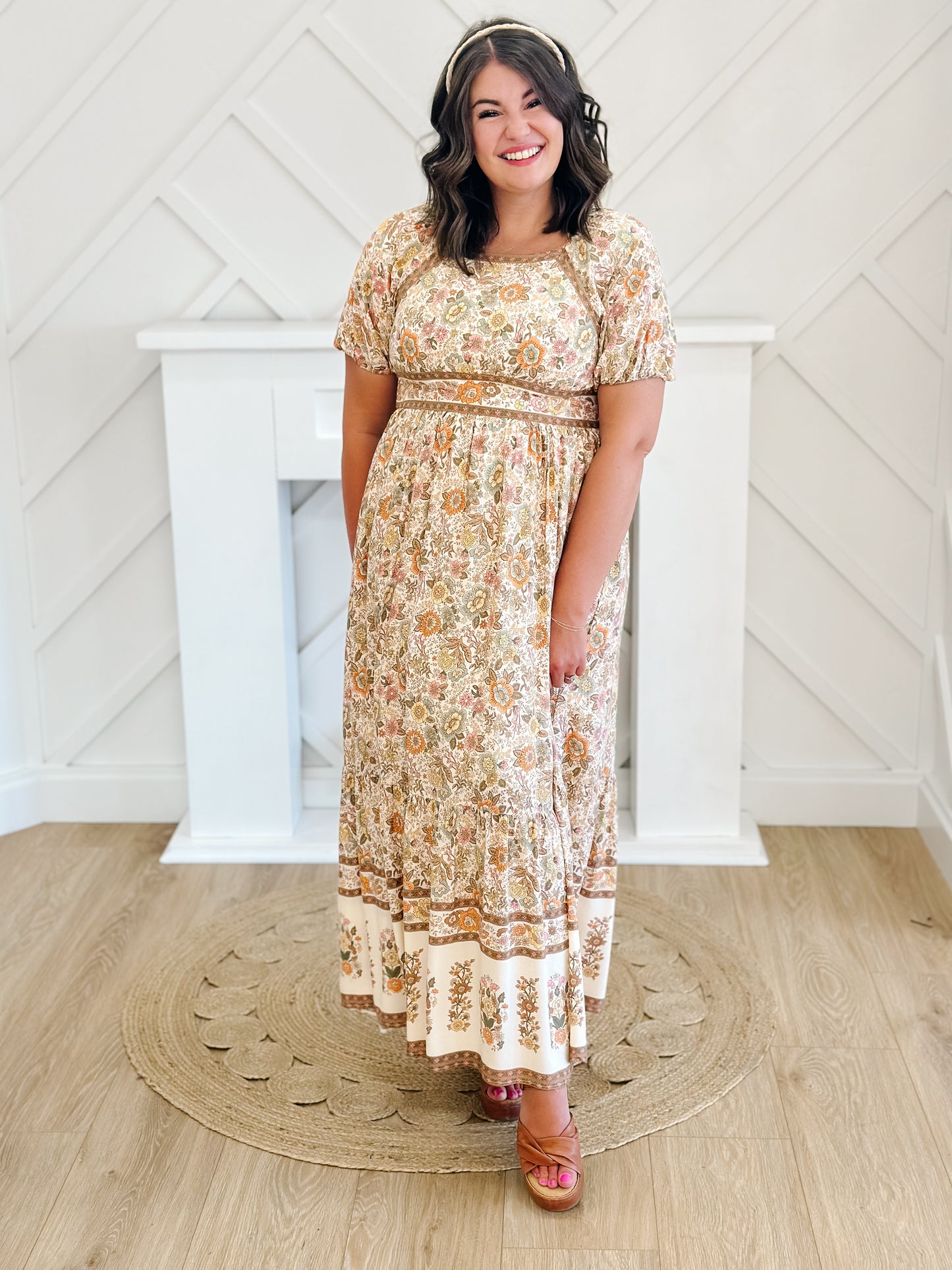 Connor Printed Maxi Dress