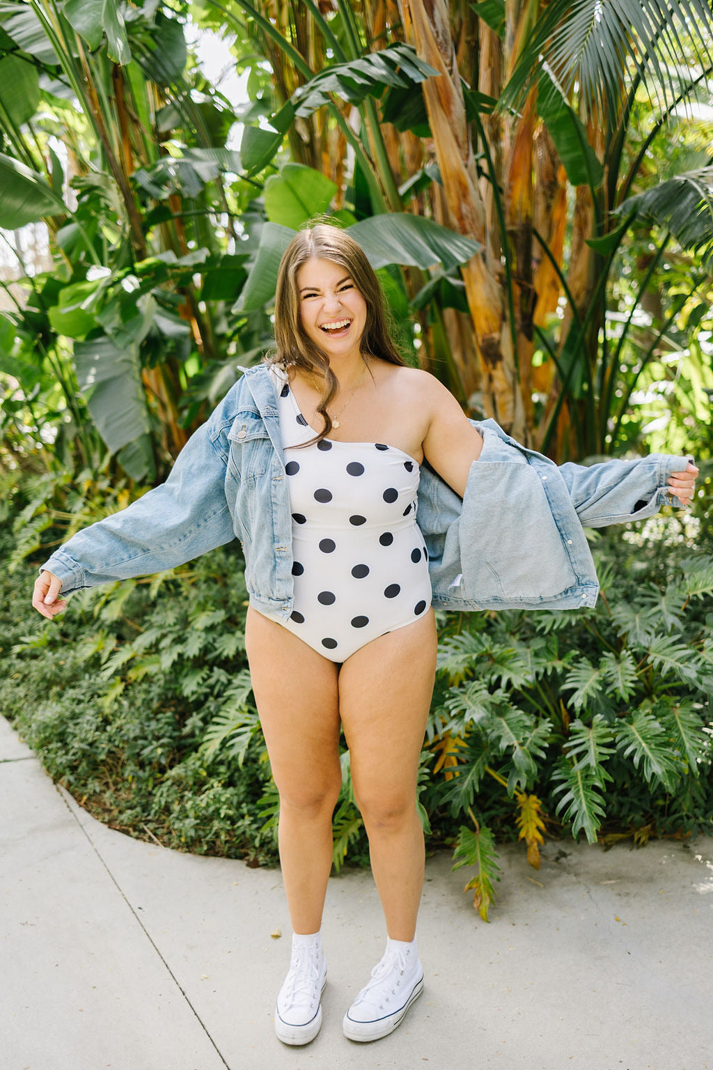 Audrey Polka Dot Swim