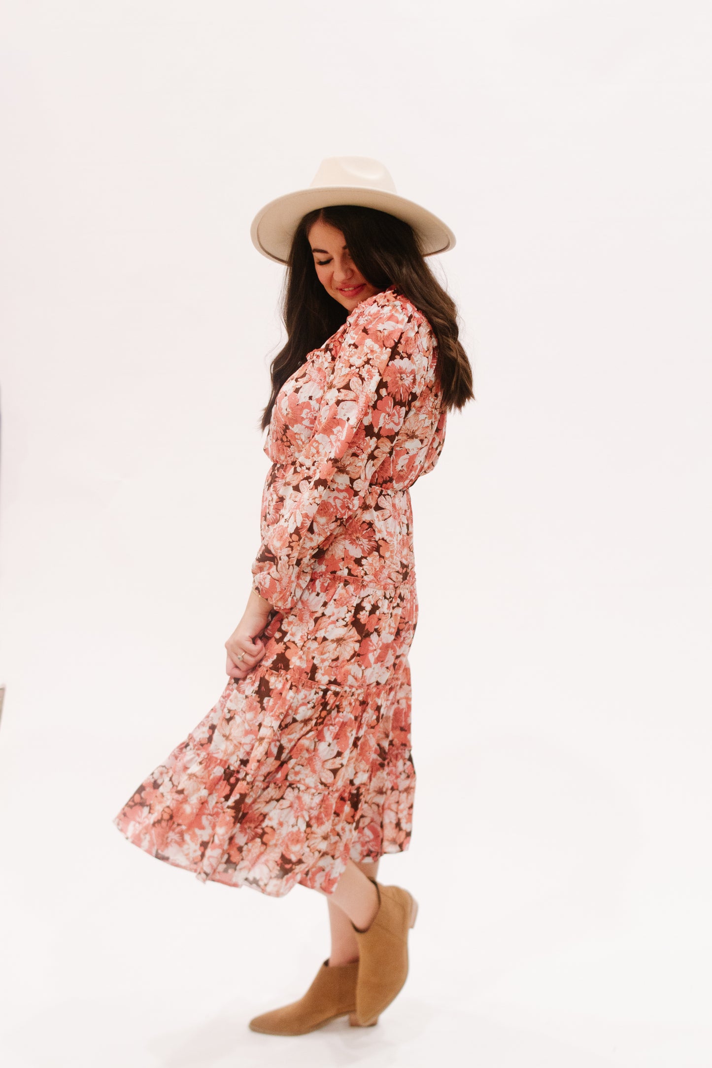 Cassia Floral Dress