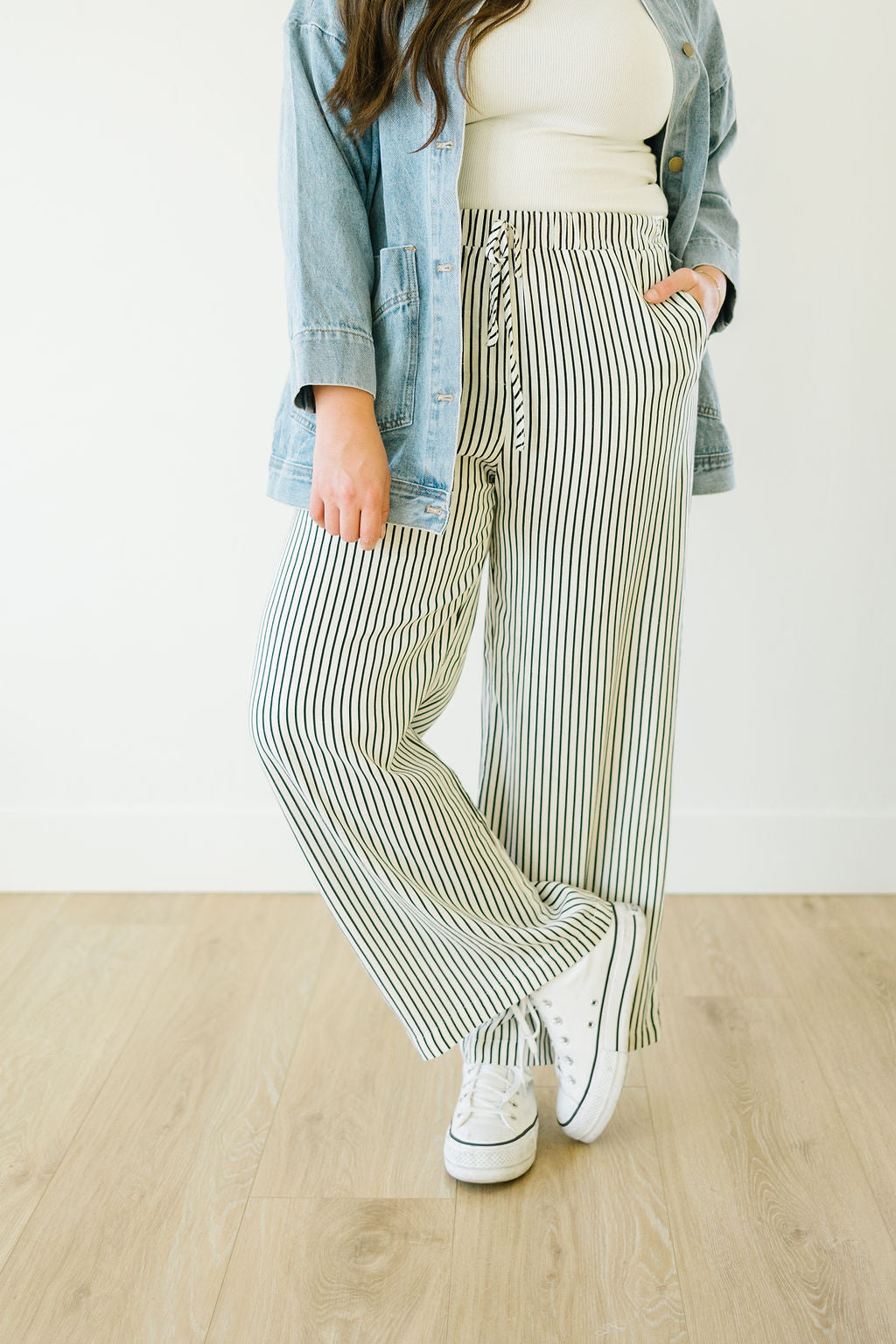 Dax Wide Leg Linen Pants