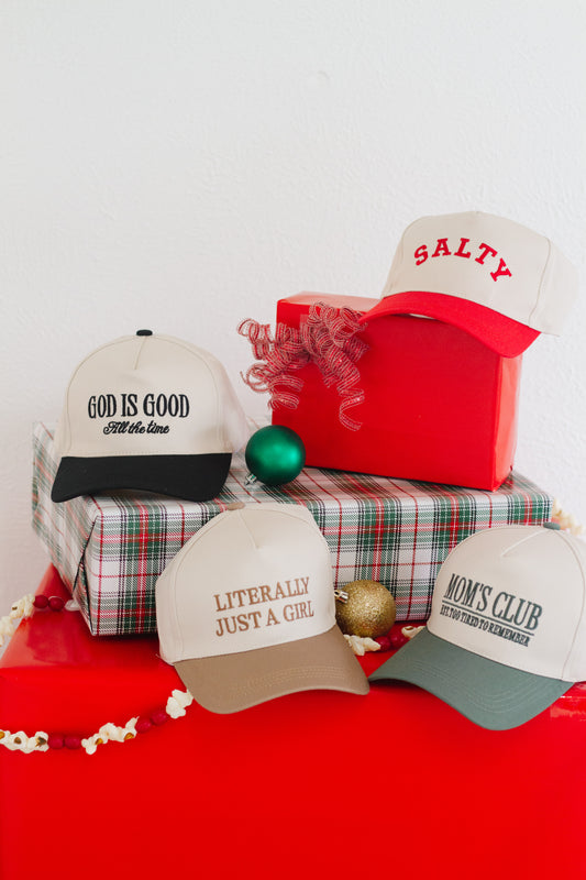 DOORBUSTER: Embroidered Trucker Hat