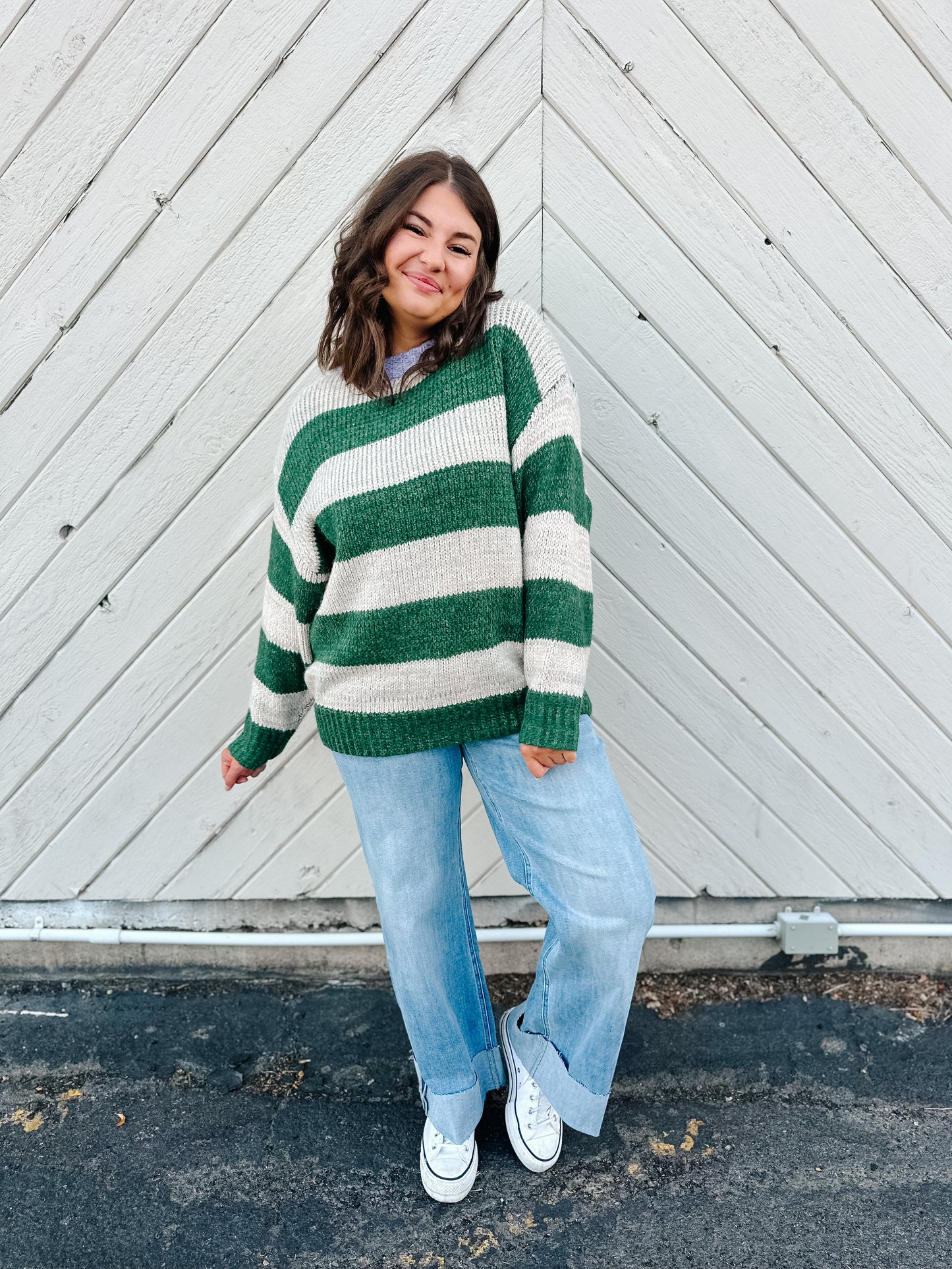 Callie Striped Sweater