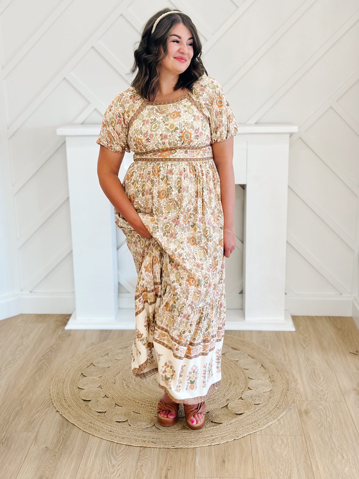 Connor Printed Maxi Dress