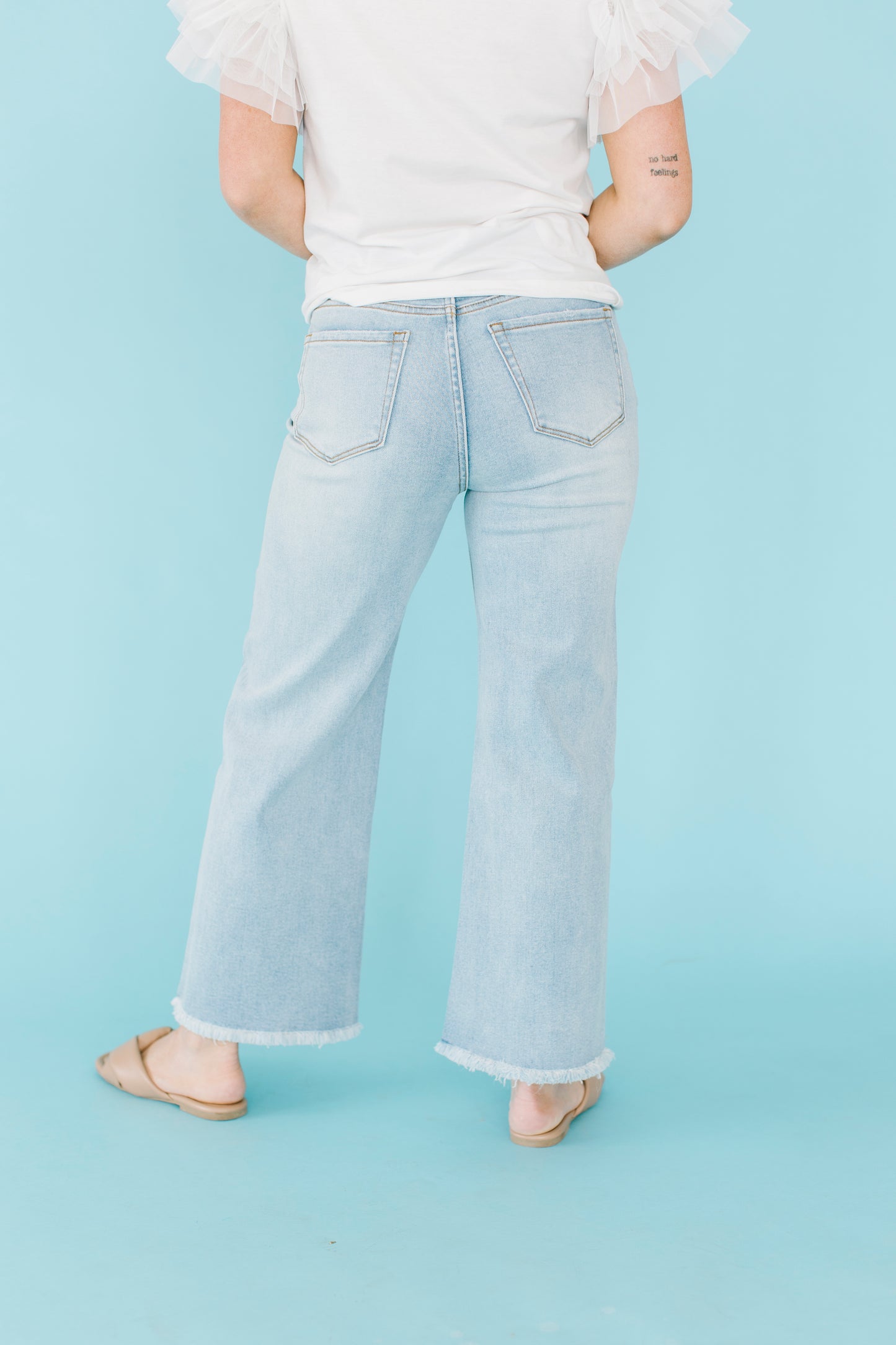 Mav Wide Leg Jeans - Lettie Boutique