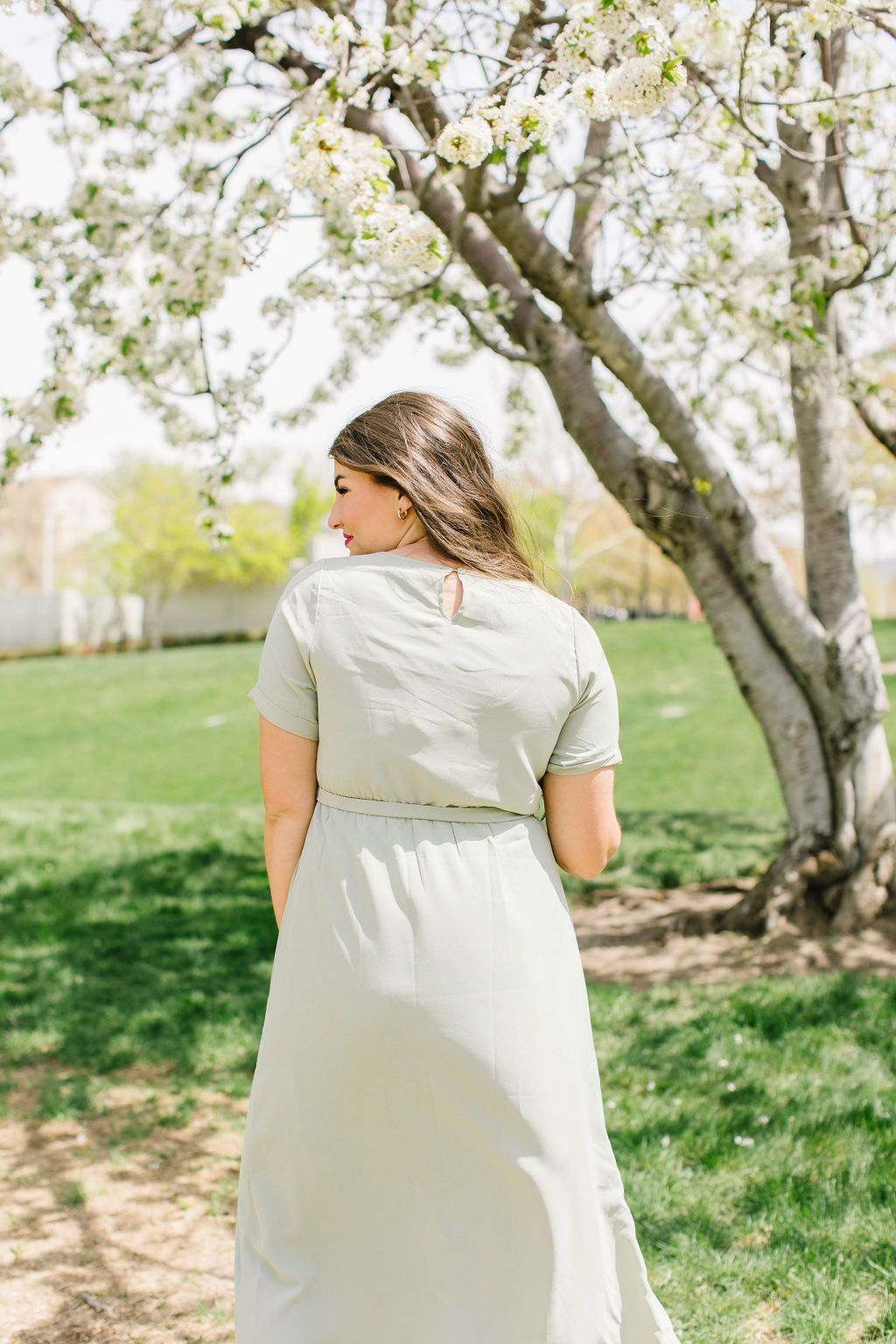 Halle Maxi Dress in Sage