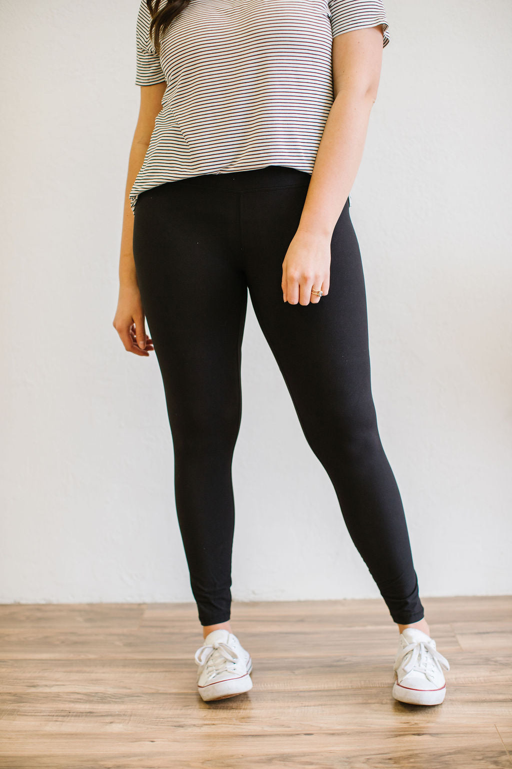 Ginny Leggings in Black - Lettie Boutique