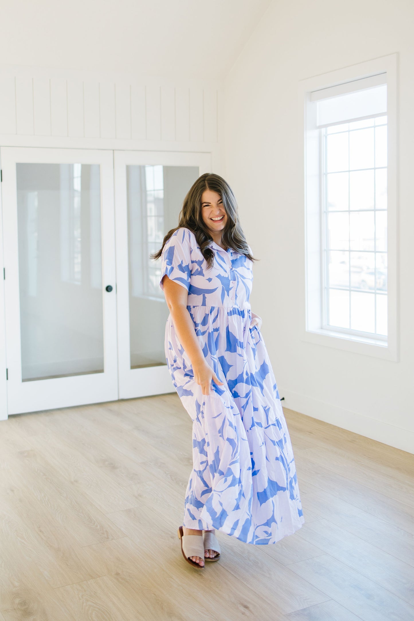 *Nataly Button Up Maxi Dress - Lettie Boutique