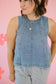 Lars Denim Tank Top