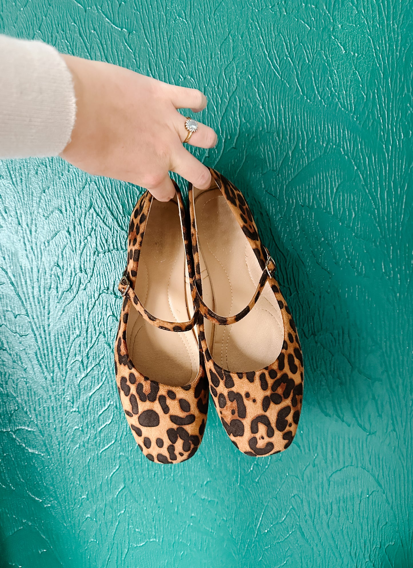 Melissa Ballet Flat in Leopard