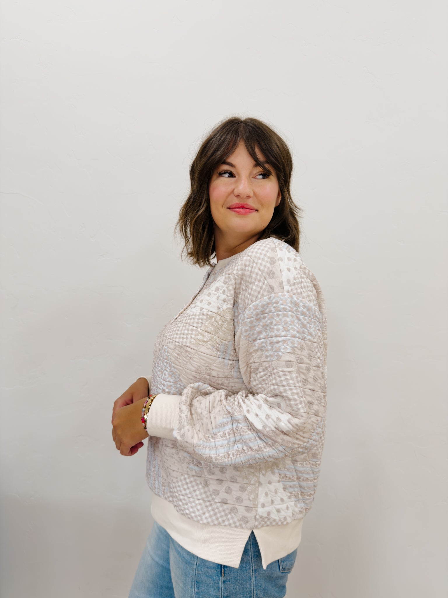 Sienna Quilted Pullover - Lettie Boutique