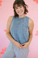 Lars Denim Tank Top