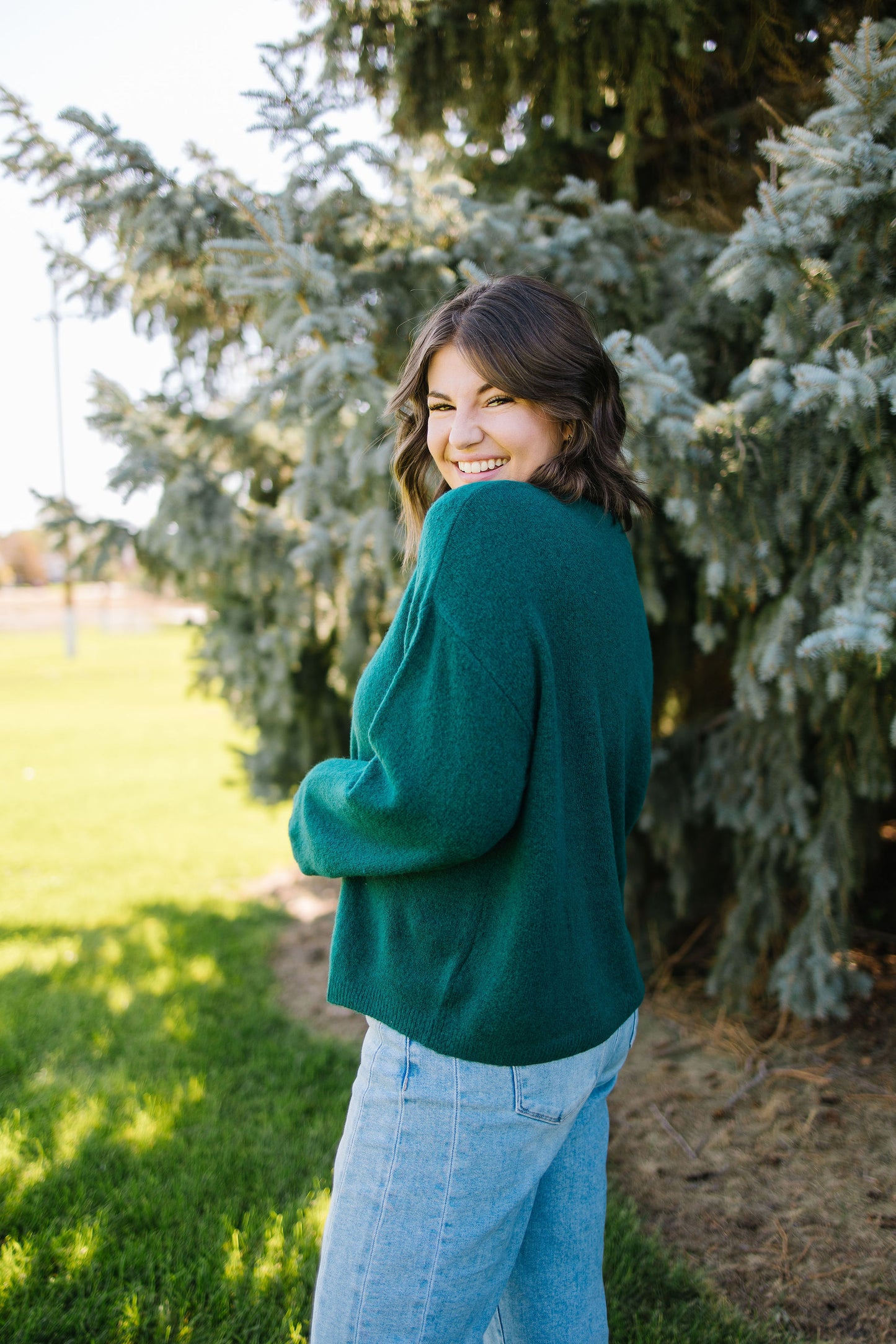 Perla Cardigan in Green
