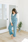 Lany Corduroy Jumpsuit in Gray Blue