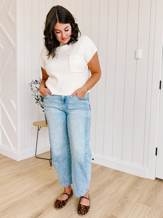 Marcus Sweater in Cream