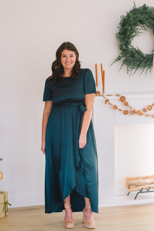 Carissa Satin Maxi