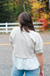 Camila Check Knit Top