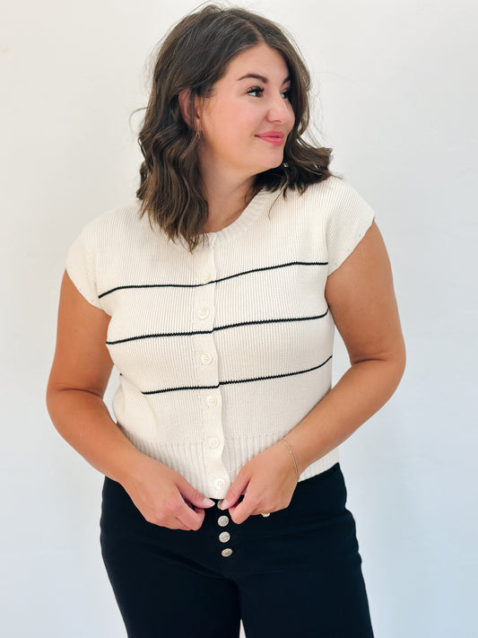 Anders Vest in Cream