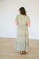 *Taylor Tiered Maxi Dress in Olive - Lettie Boutique