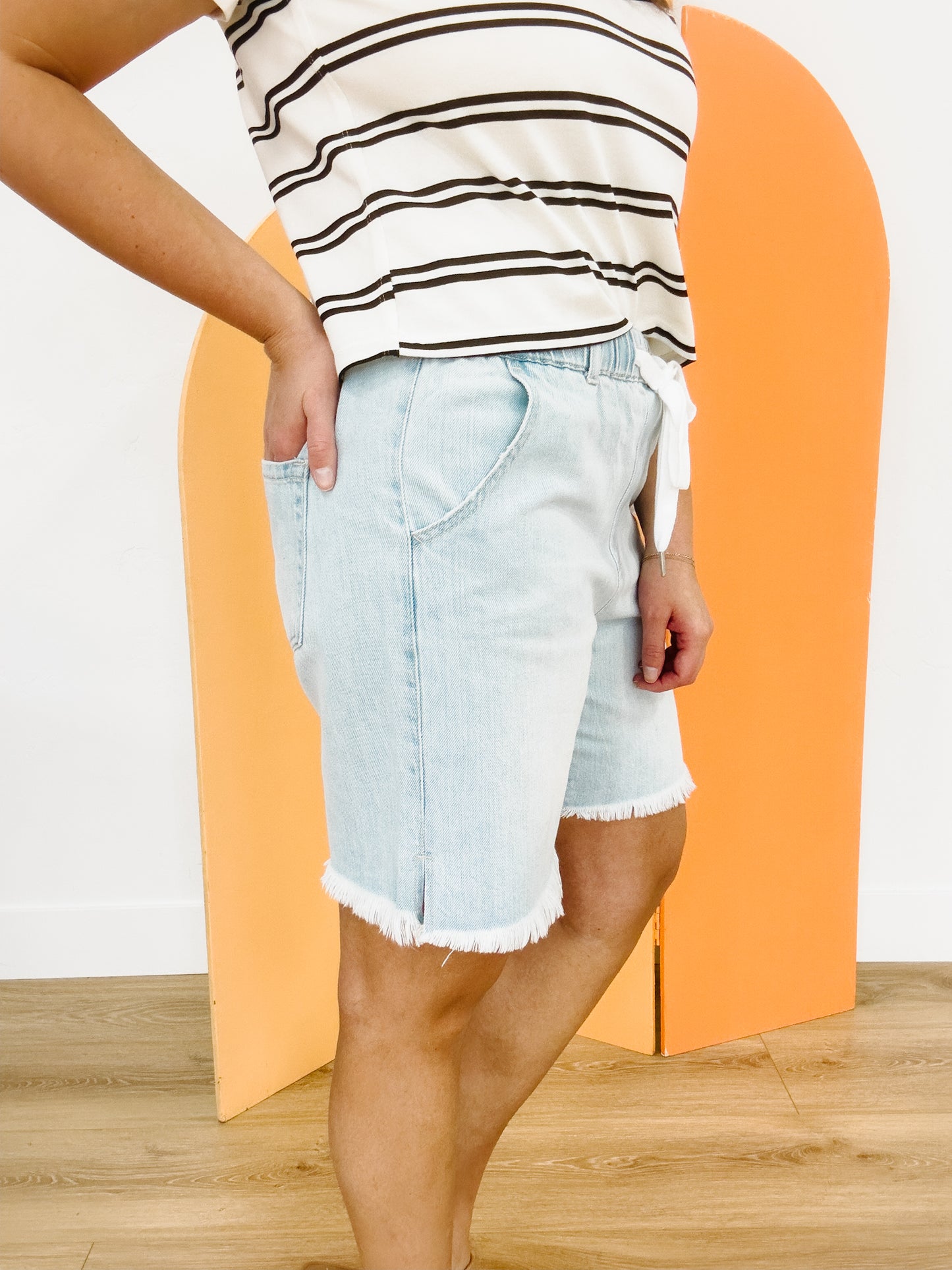 Libby Drawstring Shorts - Lettie Boutique