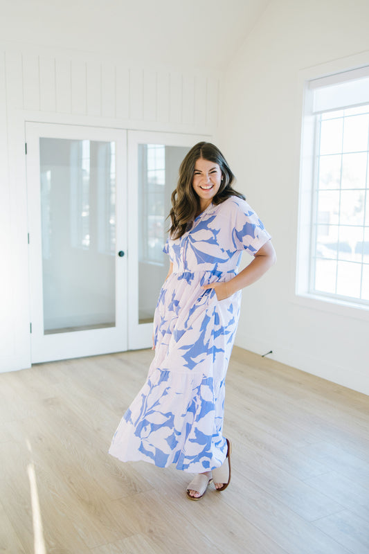 *Nataly Button Up Maxi Dress - Lettie Boutique