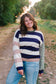 Karlie Stripe Sweater