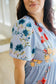 Kaydree Printed Maxi Dress in Blue - Lettie Boutique