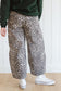 Asher Leopard Barrel Jeans