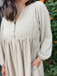 Kienna Woven Babydoll Dress