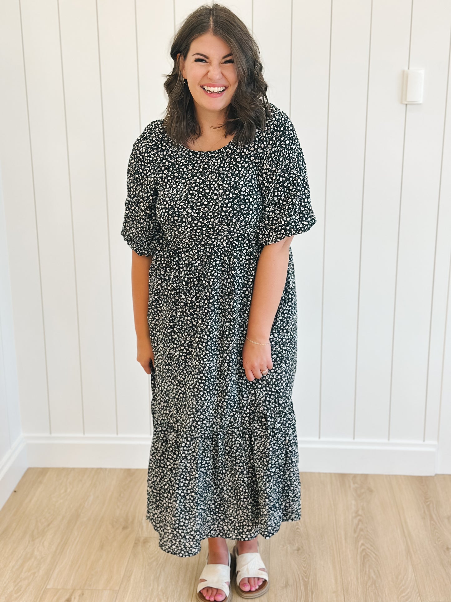 Adair Floral Midi Dress
