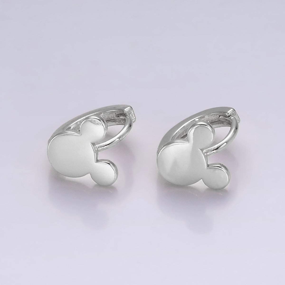 Mouse Huggie Hoops - Lettie Boutique