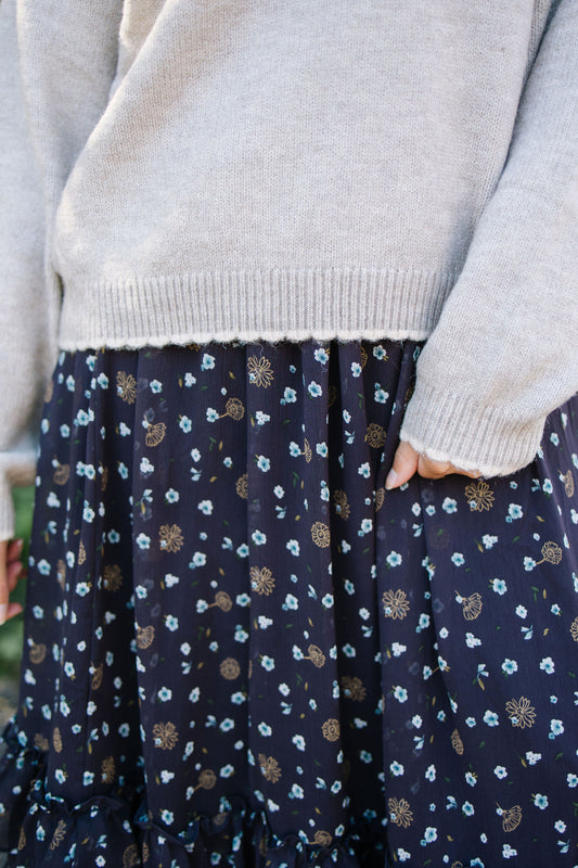 +Inez Scalloped Sweater - Lettie Boutique