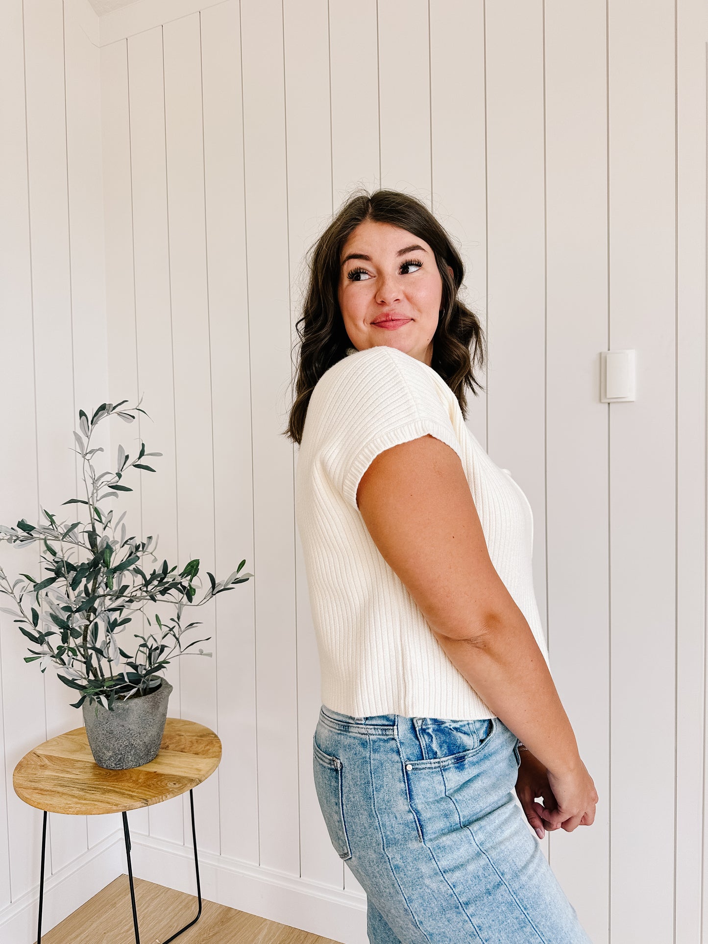 Marcus Sweater in Cream