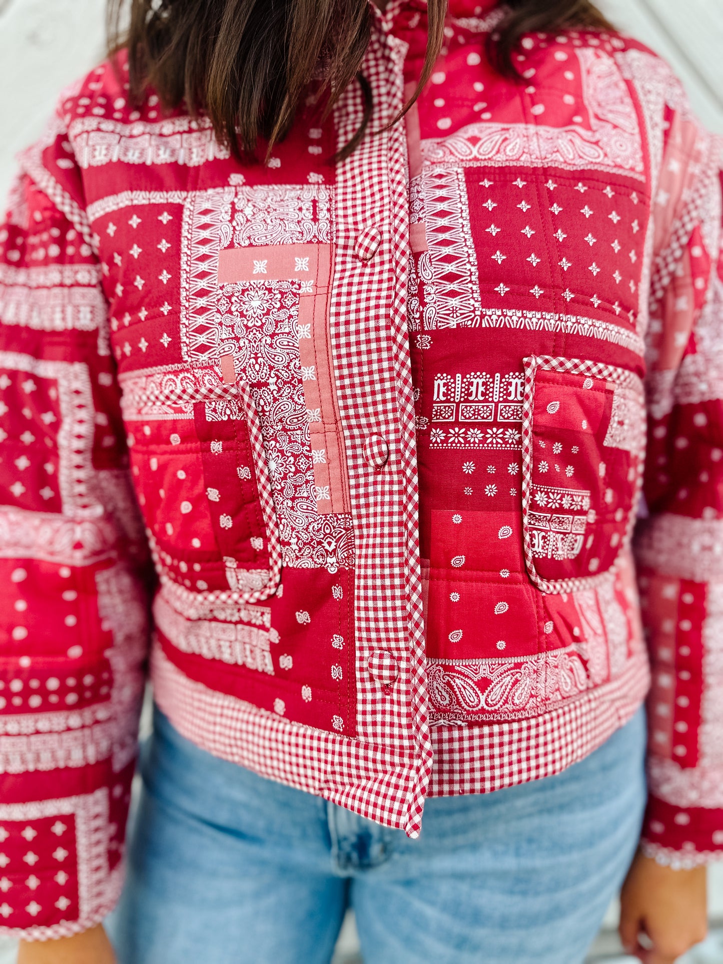 Ava Printed Jacket