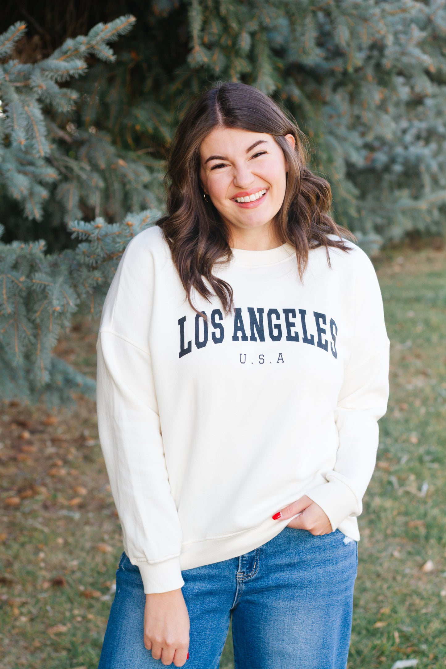 DOORBUSTER: Los Angeles Graphic Pullover