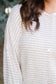 Melina Stripe Sweater in Khaki
