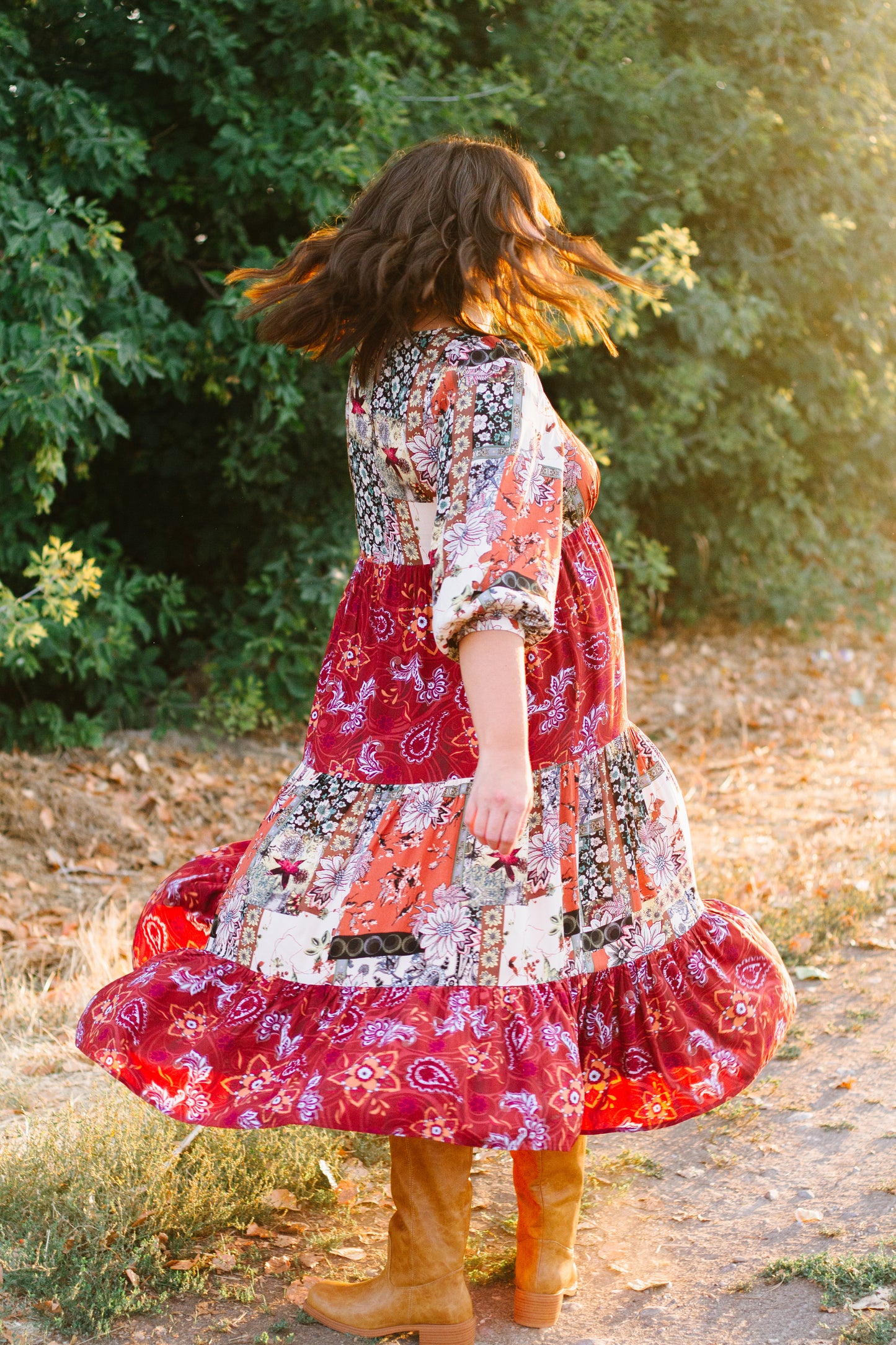 Wilmington Mixed Dress